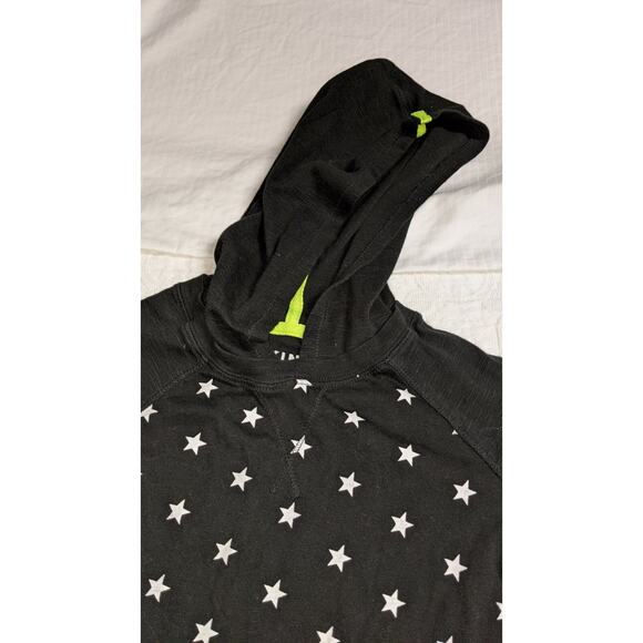 Kind Is Cool Girls Sz. L Black Hooded Top. Cute, Fun - Picture 3 of 8